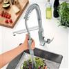 Grohe Eurocube rubinetto da cucina Profi, orientabile, 31395DC0, Profi Eurocube supersteel [Rubinetteria da Cucina > Rubinetti da Cucina]
