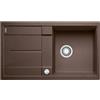 Blanco Metra lavello da cucina, 519104, 5 S-F Metra caffè opaco [Lavelli da Cucina > per Base Sottolavello a partire da 50 cm]