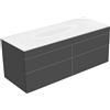 Keuco Edition 400 mobile sottolavabo, 4 scomparti estraibili, 31562390000, Edition 400 [Mobili da Bagno > Mobili Lavabo]