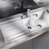 Blanco Metra lavello da cucina, 519115, 6 S-F Metra bianco opaco [Lavelli da Cucina > per Base Sottolavello a partire da 60 cm]