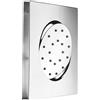Herzbach LIVING SPA getto laterale, 11.674500.2.09, LIVING SPA; LIVING SPA iX acciaio inox spazzolato [Rubinetteria Bagno > Getti Laterali]