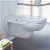 Duravit D-Code WC sospeso Vital versione rialzata e lunga, 2228090000, Vital D-Code bianco [WC > WC Sospesi]