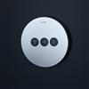 AXOR ShowerSelect Round deviatore da incasso, 36727000, ShowerSelect Round cromo [Rubinetteria Bagno > Rubinetteria Doccia]