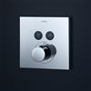 AXOR ShowerSelect Square termostatico, per vasca e doccia, 36715000, ShowerSelect Square cromo [Rubinetteria Bagno > Rubinetteria Vasca e Doccia]