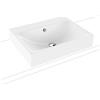 KALDEWEI SILENIO lavabo da appoggio, 904106003001, 3042 SILENIO bianco [Lavabi > Lavabi da Appoggio]