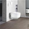 Geberit AquaClean Mera smart WC sospeso con TurboFlush, con sedile WC, 146210211, AquaClean Mera bianco/cromo [WC > Smart WC]