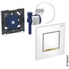 Geberit Tipo 20 placca di azionamento Square, 116017KK1, Square Type 20 [Placche di Scarico > Placche di Scarico per Orinatoi]