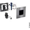 Geberit Tipo 20 placca di azionamento Square, 116037KX1, Square Type 20 [Placche di Scarico > Placche di Scarico per Orinatoi]