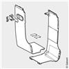 Geberit copertura di design laterale collegamento idrico esterno per AquaClean Mera, 243251111, bianco [WC > Ricambi WC]