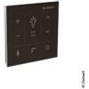 Geberit AquaClean Mera und Tuma Comfort pannello di comando a parete, 147038SJ1, AquaClean Mera; AquaClean Tuma nero [WC > Accessori WC]
