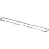 Viega Advantix scarichi doccia telaio di montaggio, contorno squadrato altezza rivestimento 8-20mm, 736828, 4982.30 Advantix acciaio inox spazzolato [Canaline Doccia e Scarichi Bagno > Accessori per Canaline Doccia e Scarichi Bagno]