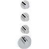 Herzbach Logic iX XL rubinetto doccia da incasso con termostatico, 11.523015.1.01, Logic iX XL; Logic iX PVD XL; Logic XL; SIRO; SIRO PVD GOLD; SIRO GREY; SIRO WHITE; SIRO BLACK cromo [Rubinetteria Bagno > Rubinetteria Doccia]
