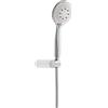 Herzbach LIVING SPA set doccia con supporto, 3 tipi di getto, 11.620225.3.01, LIVING SPA cromo [Rubinetteria Bagno > Set Doccia]