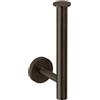 Herzbach Design iX PVD porta rotolo di riserva, 21.815050.1.40, Design iX PVD black steel [Accessori Bagno > Porta Rotolo]
