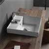 Scarabeo Teorema 2.0 lavabo da incasso, 5108, Teorema 2.0 bianco [Lavabi > Lavabi da Incasso]