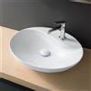 Scarabeo Moai lavabo da appoggio, 8610, Moai bianco [Lavabi > Lavabi da Appoggio]