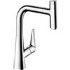 hansgrohe Talis Select M51 rubinetto da cucina, estraibile, orientabile, 72822000, Talis Select M51 cromo [Rubinetteria da Cucina > Rubinetti da Cucina]