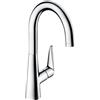 hansgrohe Talis M51 rubinetto da cucina, orientabile, 72814000, Talis M51 cromo [Rubinetteria da Cucina > Rubinetti da Cucina]
