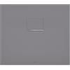 Villeroy & Boch Squaro Infinity piatto doccia rettangolare per installazione a filo pavimento, UDQ8070SQI2IV-1S, Squaro Infinity antracite opaco [Piatti Doccia > Piatti Doccia Rettangolari]
