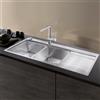 Blanco Divon lavello da cucina, 521664, II 8 S-IF Divon acciaio inox satinato lucido [Lavelli da Cucina > per Base Sottolavello a partire da 80 cm]