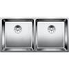 Blanco Andano lavello da cucina, 522987, 400/400-U Andano acciaio inox satinato lucido [Lavelli da Cucina > per Base Sottolavello a partire da 90 cm]
