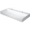 Duravit DuraSquare lavabo doppio, 2353100043, DuraSquare bianco [Lavabi > Lavabi Doppi]