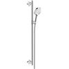 hansgrohe Raindance Select S set doccia con asta saliscendi, 3 tipi di getto, 26322400, Raindance Select S; Unica Comfort bianco/cromo [Rubinetteria Bagno > Set Doccia]