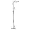 hansgrohe Crometta E colonna doccia con bocca di erogazione vasca, termostatico, 27298000, Crometta E cromo [Rubinetteria Bagno > Colonne Doccia]