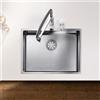 Blanco Claron lavello da cucina, 521578, 550-IF Claron acciaio inox satinato lucido [Lavelli da Cucina > per Base Sottolavello a partire da 60 cm]