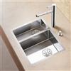 Blanco Claron lavello da cucina, 521608, 340/180-IF Claron acciaio inox satinato lucido [Lavelli da Cucina > per Base Sottolavello a partire da 60 cm]