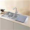 Blanco Divon lavello da cucina, 521661, II 6 S-IF Divon acciaio inox satinato lucido [Lavelli da Cucina > per Base Sottolavello a partire da 60 cm]