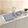Blanco Divon lavello da cucina, 521662, II 6 S-IF Divon acciaio inox satinato lucido [Lavelli da Cucina > per Base Sottolavello a partire da 60 cm]