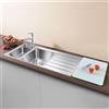 Blanco Axis lavello da cucina, 522105, III 6 S-IF Axis acciaio inox satinato lucido [Lavelli da Cucina > per Base Sottolavello a partire da 60 cm]