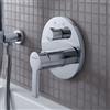 Duravit B.2 miscelatore monocomando, per vasca e doccia, B24210012010, B.2 cromo [Rubinetteria Bagno > Rubinetteria Doccia]
