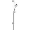 Hansa Basicjet set doccia con asta saliscendi, 1 tipo di getto, 44780213, Basicjet cromo [Rubinetteria Bagno > Set Doccia]