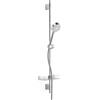 Hansa Basicjet set doccia con asta saliscendi e mensola, 1 tipo di getto, 44670113, Basicjet cromo [Rubinetteria Bagno > Set Doccia]