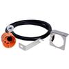 MEPA VariVIT set base di installazione collegamento tra maniglia di supporto pieghevole e pulsante elettronico, 548016, VariVIT [Accessori Bagno > Ricambi per Accessori Bagno]