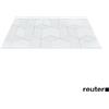 Duravit inserto in vetro per consolle in metallo per lavabi DuraSquare, 0099648200, DuraSquare bianco/nero [Mobili da Bagno > Accessori per Mobili da Bagno]