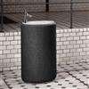 Bette Lux Oval Couture lavabo freestanding da pavimento, A220-000TX,HLW1+B805-853, Lux Oval Couture bianco/carbone [Lavabi > Lavabi a Pavimento]