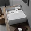 Scarabeo Teorema 2.0 lavabo sospeso, 5114BK, Teorema 2.0 bianco [Lavabi > Lavabi Sospesi]
