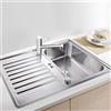Blanco Classic Pro lavello da cucina, 523661, 45 S-IF Classic Pro acciaio inox satinato lucido [Lavelli da Cucina > per Base Sottolavello a partire da 45 cm]