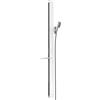 hansgrohe Unica E asta saliscendi, con flessibile doccetta, con mensola, 27640400, Unica E; Unica bianco/cromo [Rubinetteria Bagno > Doccette / Supporti]