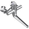 Ideal Standard CeraPlus 2 rubinetto lavabo a parete, A6700AA, CeraPlus 2 cromo [Rubinetteria Bagno > Rubinetteria Lavabo]