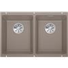 Blanco Subline lavello da cucina, 523581, 350/350-U Subline tartufo opaco [Lavelli da Cucina > per Base Sottolavello a partire da 80 cm]