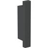 Cosmic The Grid gancio portasciugamani, WJC268A0021036, 2683621 The Grid nero opaco [Accessori Bagno > Portasciugamani]