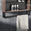 Cosmic The Grid mensola portasciugamani, WJC268A0065036, 2683665 The Grid nero opaco/bianco opaco [Accessori Bagno > Portasciugamani]