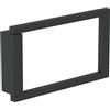 Cosmic The Grid anello portasciugamani, WJC268A0071036, 2683671 The Grid nero opaco [Accessori Bagno > Portasciugamani]