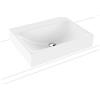 KALDEWEI SILENIO lavabo da appoggio, 904106313001, 3042 SILENIO bianco [Lavabi > Lavabi da Appoggio]