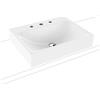 KALDEWEI SILENIO lavabo da appoggio, 904106273001, 3042 SILENIO bianco [Lavabi > Lavabi da Appoggio]