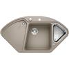 Blanco Delta lavello da cucina, 523666, II Delta tartufo opaco [Lavelli da Cucina > per Base Sottolavello a partire da 90 cm]